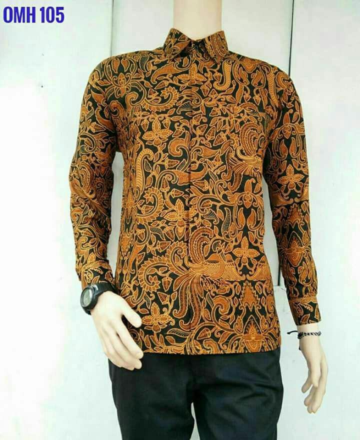 King's kemeja batik solo lengan panjang 031