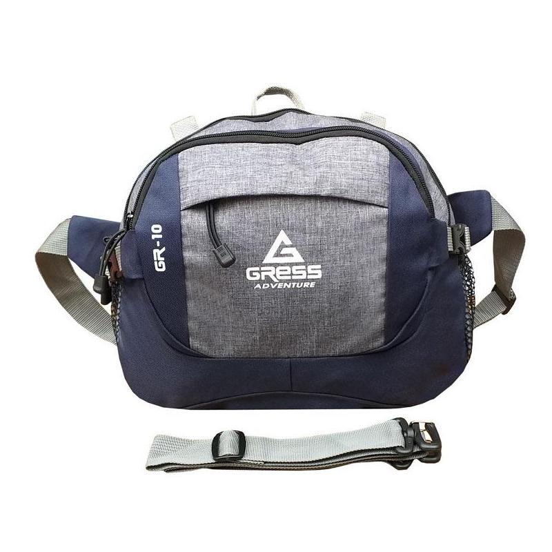 Tas Selempang Pria Gress Sports - Slingbag Cordura LLC3835 - Dark Blue - Tas Multifungsi Tas Sandang Pria Tas Messenger Tas Slempang Crossbody Man Tas Fashion Pria