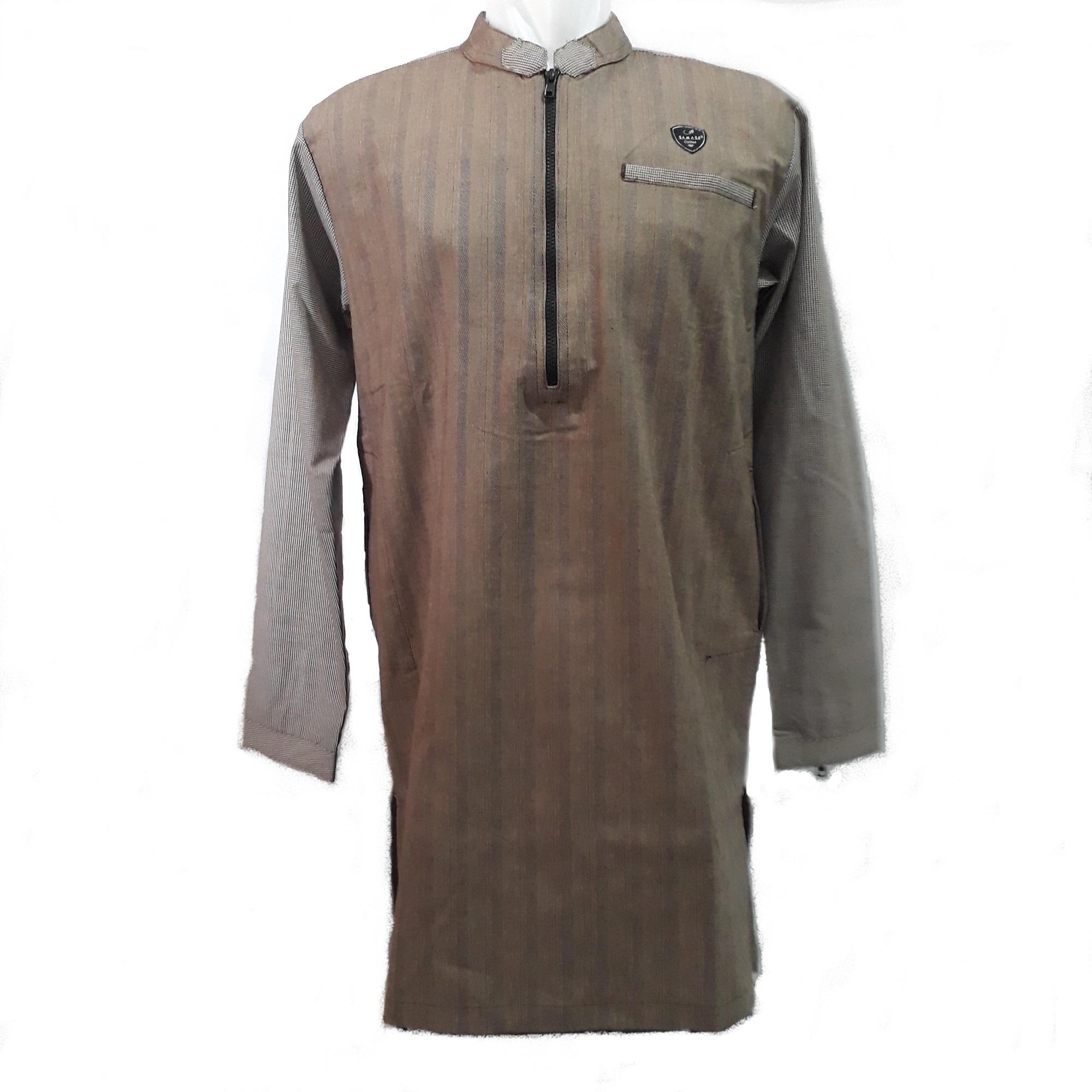 SAMASE Gamis Ghamis Light Brown Semi Wool M