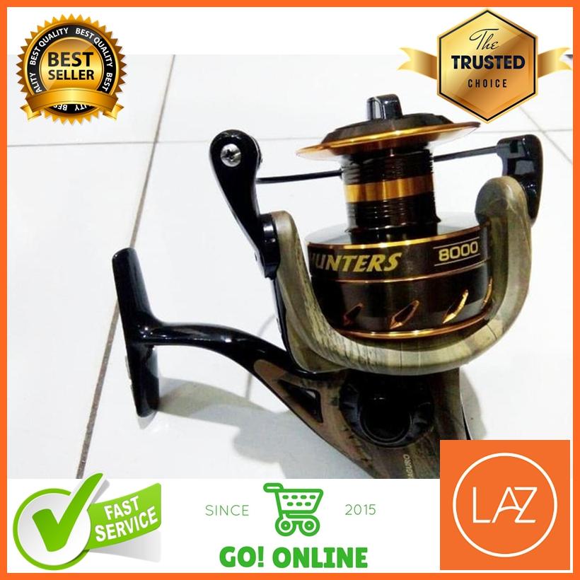 Reel Spinning Maguro Hunters 8000 10 Bearings Aluminium Spool