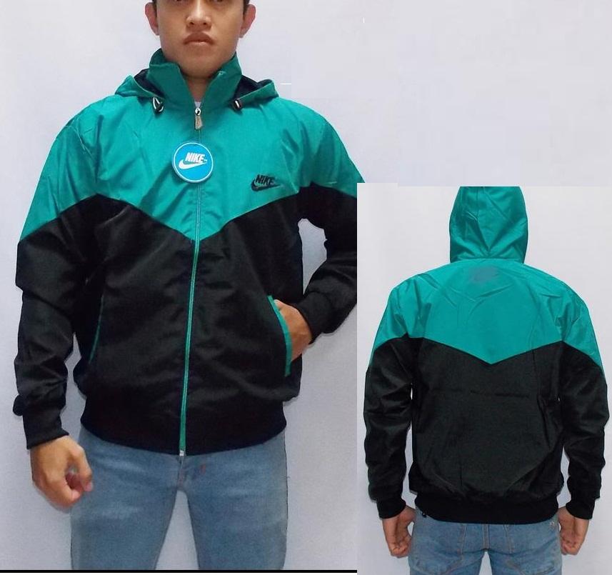 JAKET PARASUT NIKE TOSCA HITAM