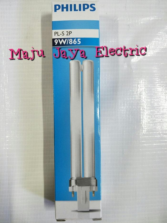 Lampu Tusuk 2 Pin Philips PLS PL-S 2P 9 watt 9 w Putih Fitting G23 Terlaris