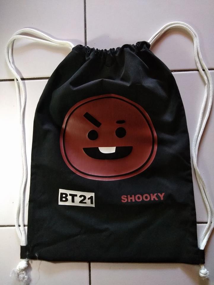 Tas serut Shooky bts