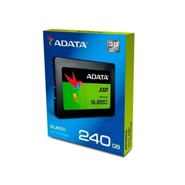 SSD Internal ADATA SU650 – Storage Internal 3D NAND 2.5” SATA III 240GB