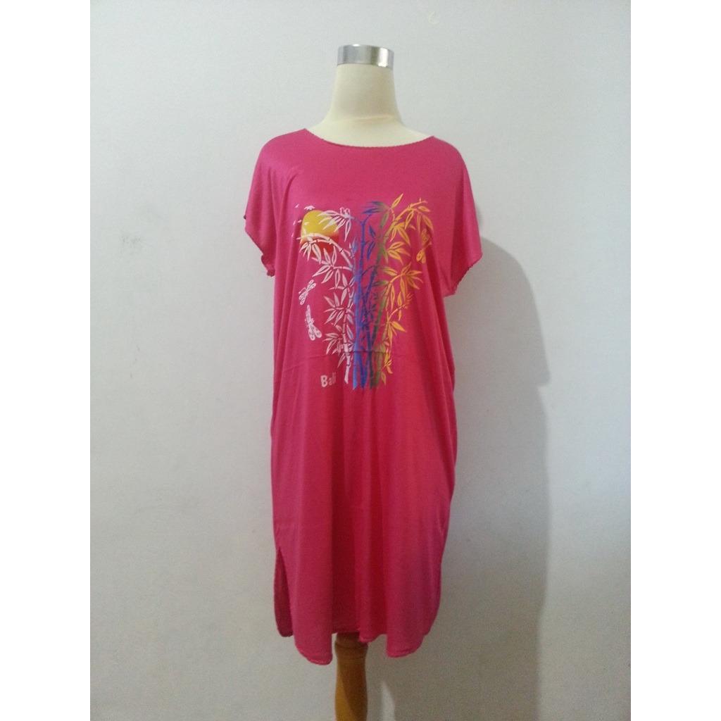 Baju Daster Bambu Bali Pjg Pink 1
