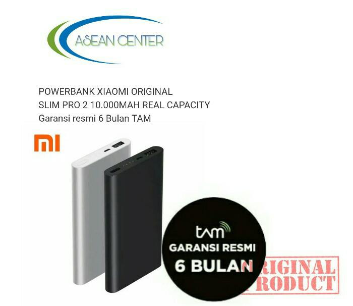 Xiaomi Powerbank Mi 2 Pro 10000mah - Garansi Resmi TAM