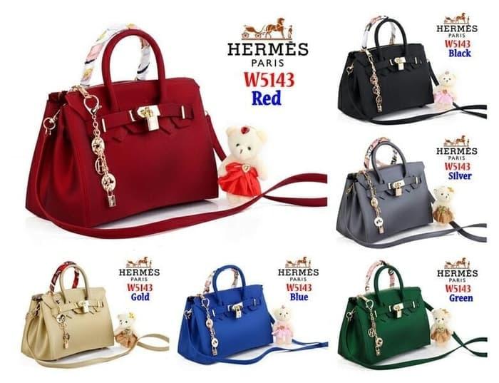 TERLARIS!!! TAS HERMES JELLY 8802 UKURAN BESAR 30X23CM IMPORT HANDBAGS - AyI35S