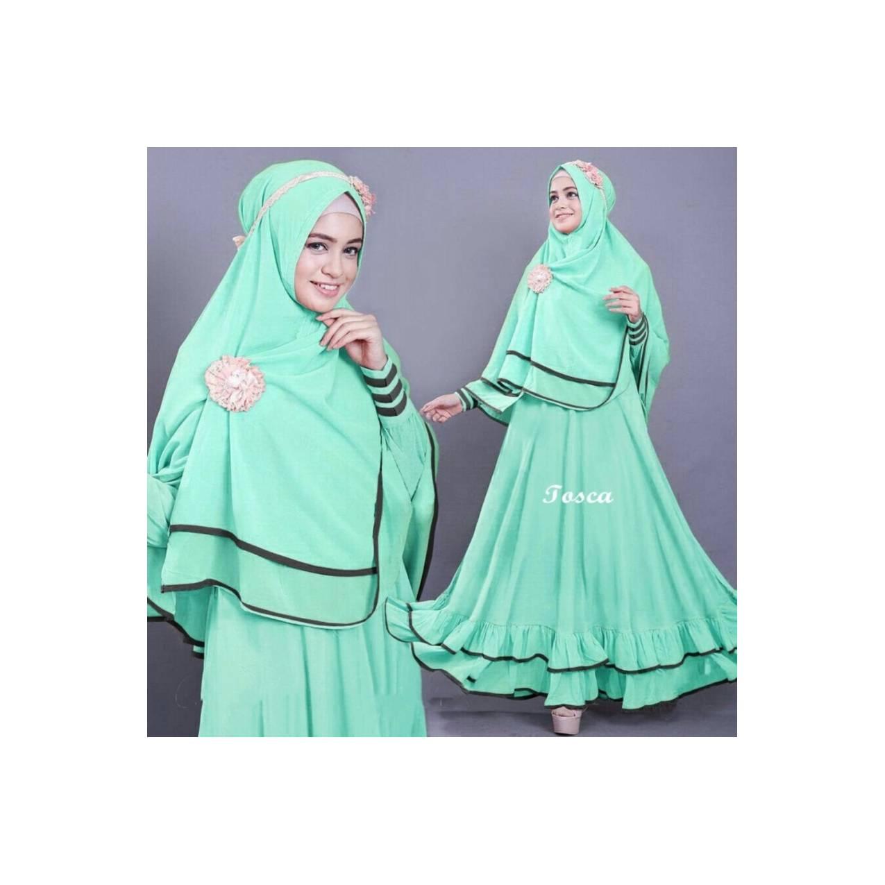 Vrichel Collection - Syari 2in1 Bella (Mint) Berkualita Murah