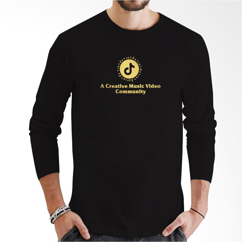 Do More Store Kaos Distro Long sleeve Tik tok Community Gold Premium