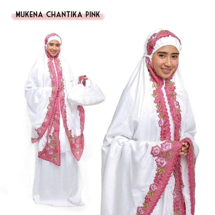 Pusat Mukena Indonesia Tasikmalaya Mukena mewah / Mukena dewasa / Mukena bali / Mukenah / Mukena katun jepang / Mukenah Wanita / Mukena Putih / Mukenah Murah / Mukenah Jumbo / Mukenah Remaja / Mukenah Dewasa Semi Sutra Chantika Pink