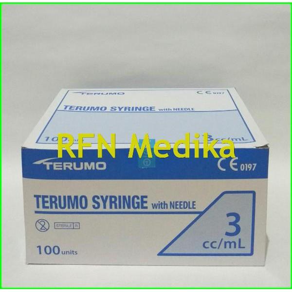 Terumo Syringe With Needle 3Cc