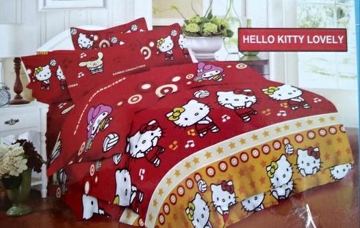 SPREI BONITA HELLO KITTY LOVELY No.1 KING B4 180 SEPRAI HK MIMMY PUSSY Exclusive