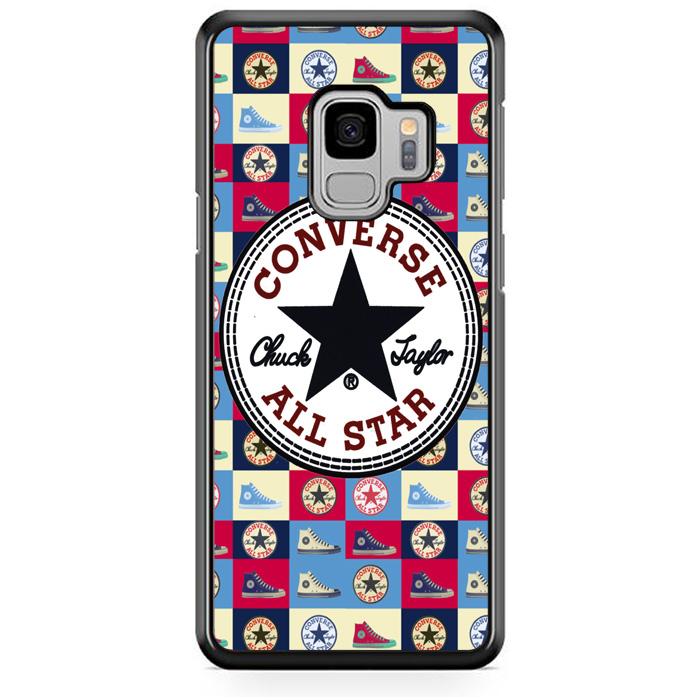 Casing Hardcase Samsung Galaxy S9 Motif Converse W3050
