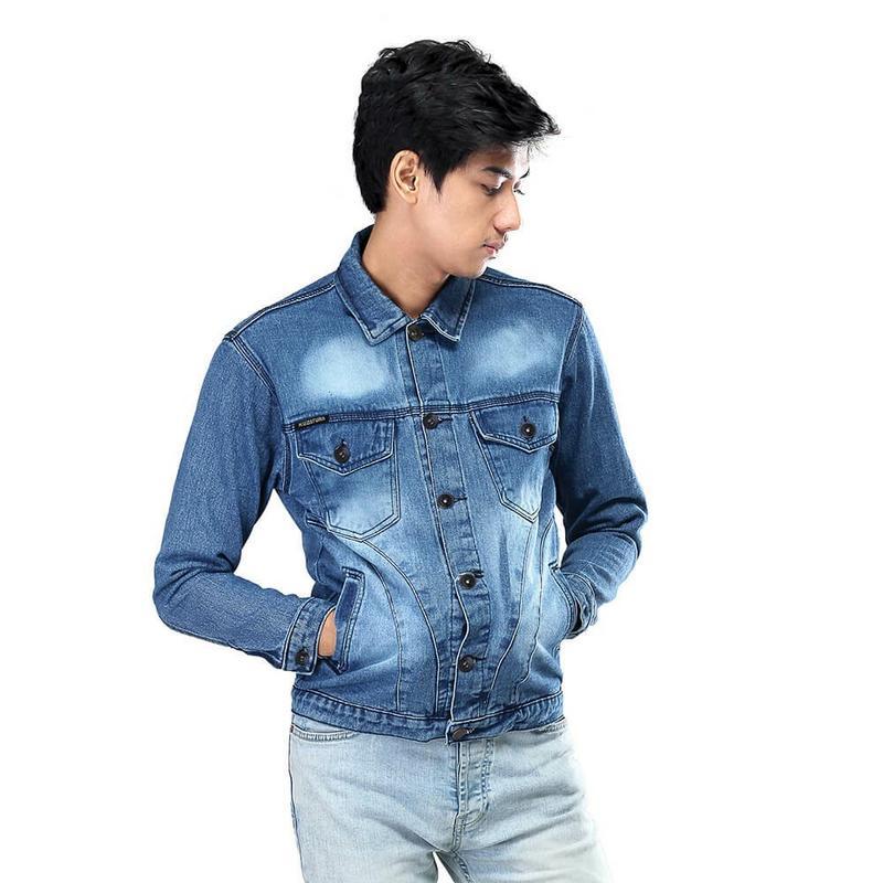 Kuzatura Jaket Levis Pria Biru - KCP 775