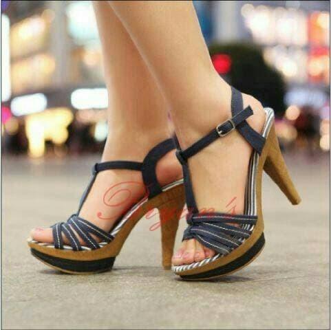 heels jeans wanitta keren model terbaru zidan soes