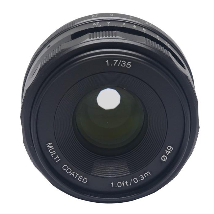 Meike MK-35mm f/1.7 Manual Focus Lensa For Fujifilm