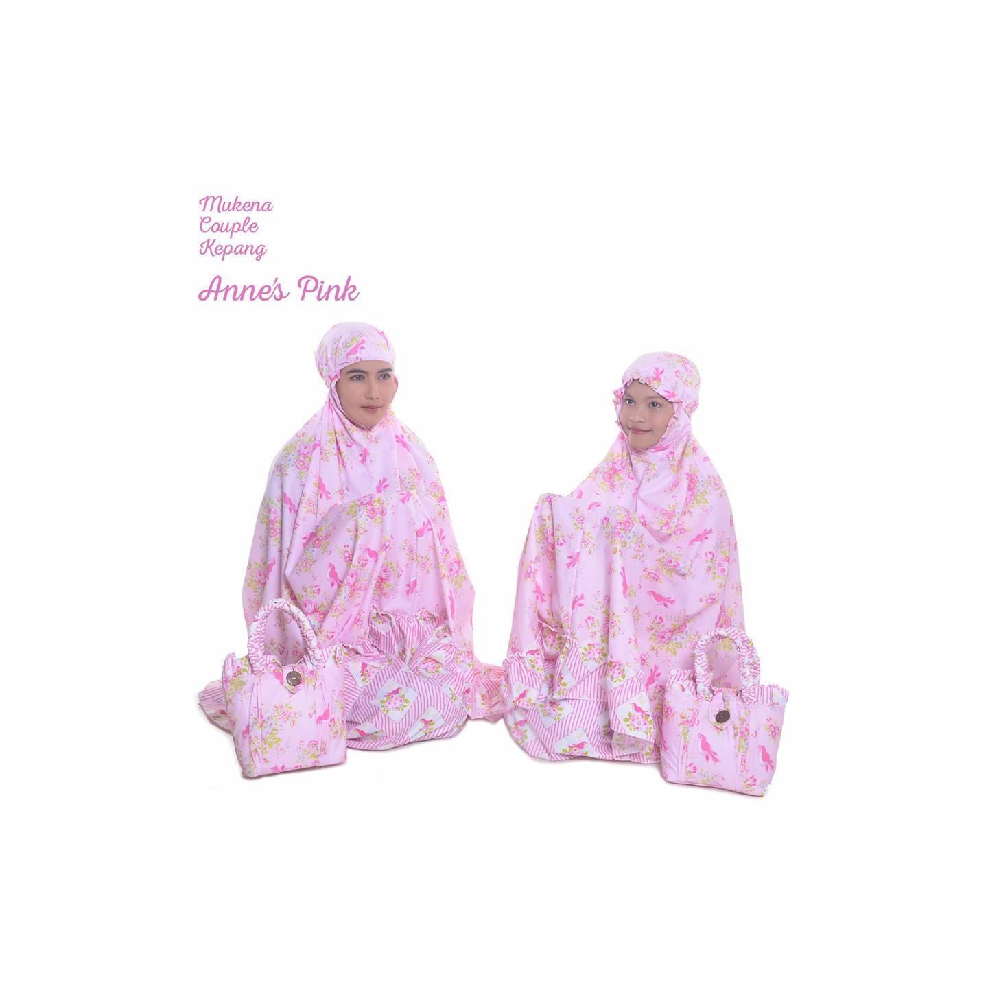 Mukena Couple Katun Kepang Anne