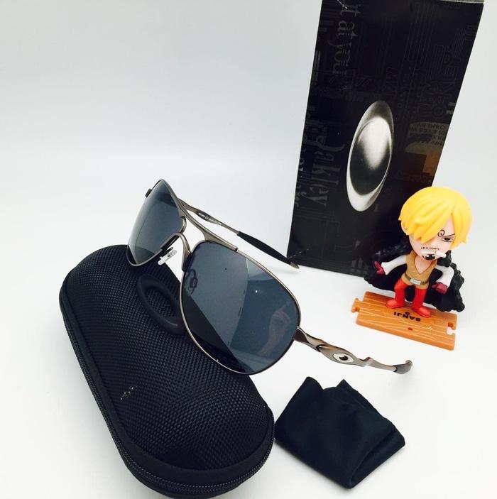 diskon 15%!! Kacamata Oakley Crosshair 3 Gun Black Kacamata Pria Polarized Murah - ready stock