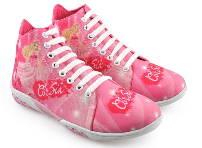 sepatu anak perempuan, sepatu sekolah anak cewek,motif barbie, RNC 007 / Fashion Wanita / Sepatu Sneakers / Sepatu Wanita / Sepatu Murah / Sepatu Bagus / Sepatu Kren Wanita / Sepatu Kekinian / Sepatu Modern / Sepatu trendy / Sepatu Berkualitas