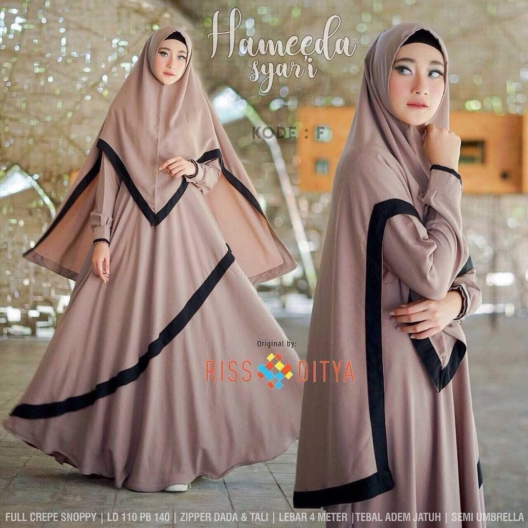 Baju Gamis Hameeda Syari