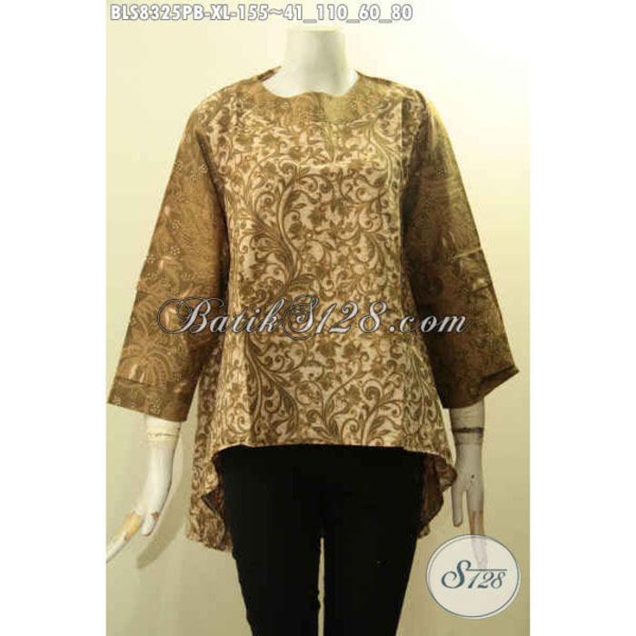 Baju Batik Kerja Wanita Karier Size XL BLS8325PB