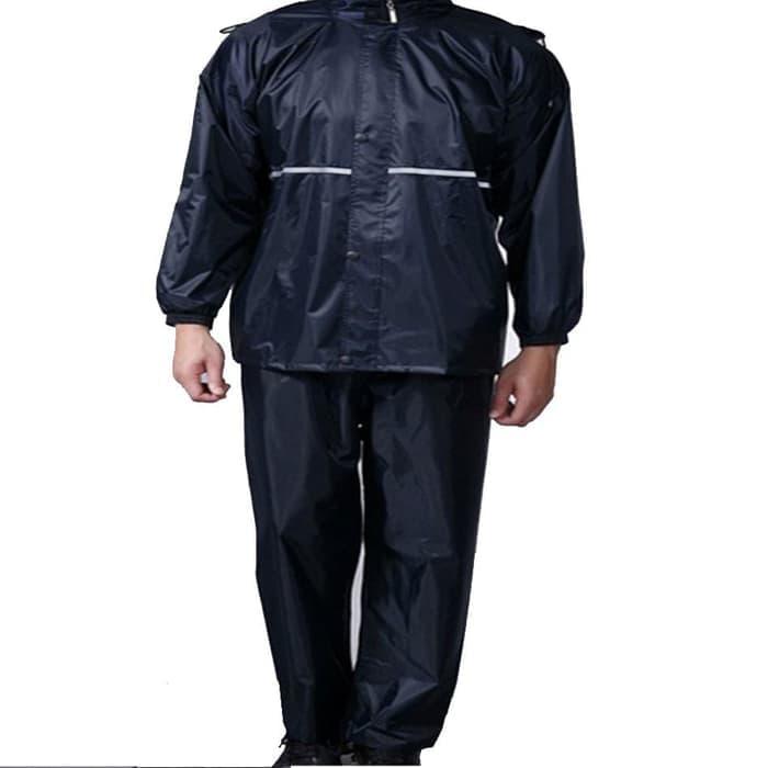 promo Jas Hujan Motor - Size XXL - Black olx