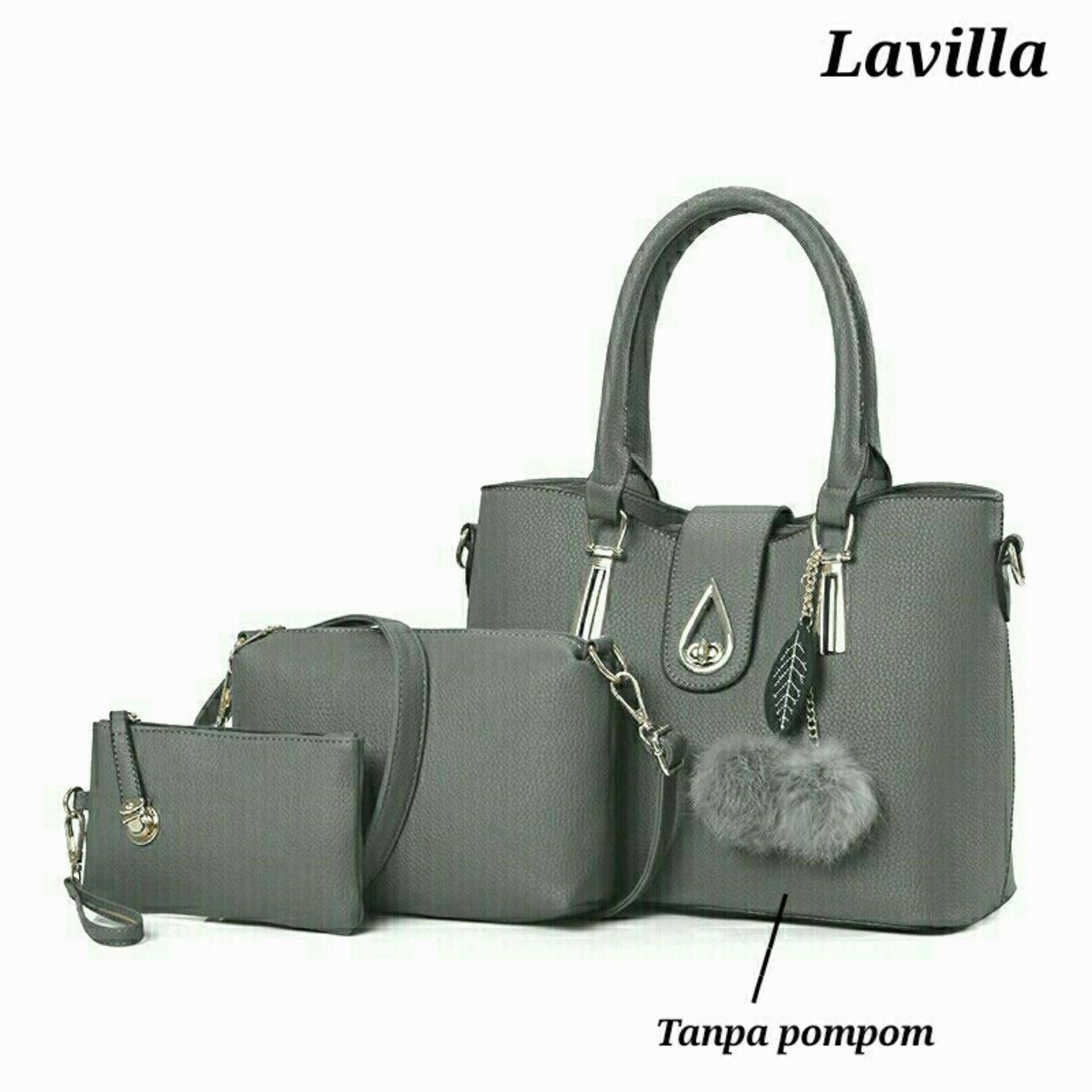 Tas cewek Handbag Slempang paket water stup 3in1 Toko tas wanita harga murah AIR / Tas cewek murah / Tas Wanita Han bag