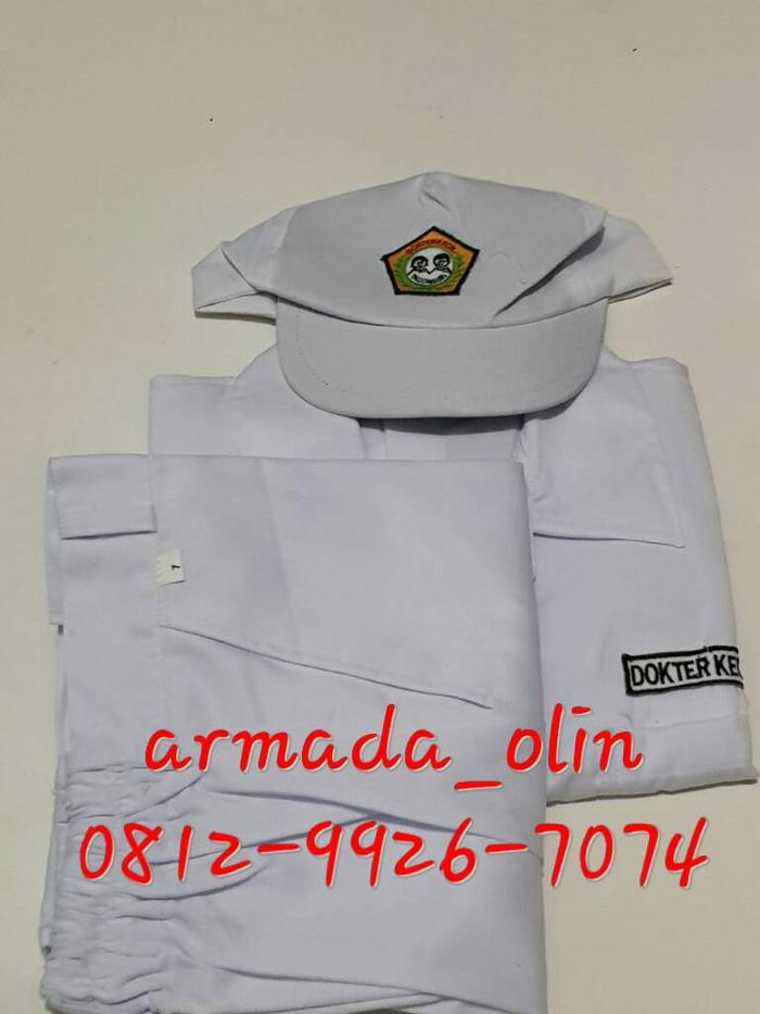 Seragam anak dokter cilik No 2 4seragam anakBaju karnaval anak