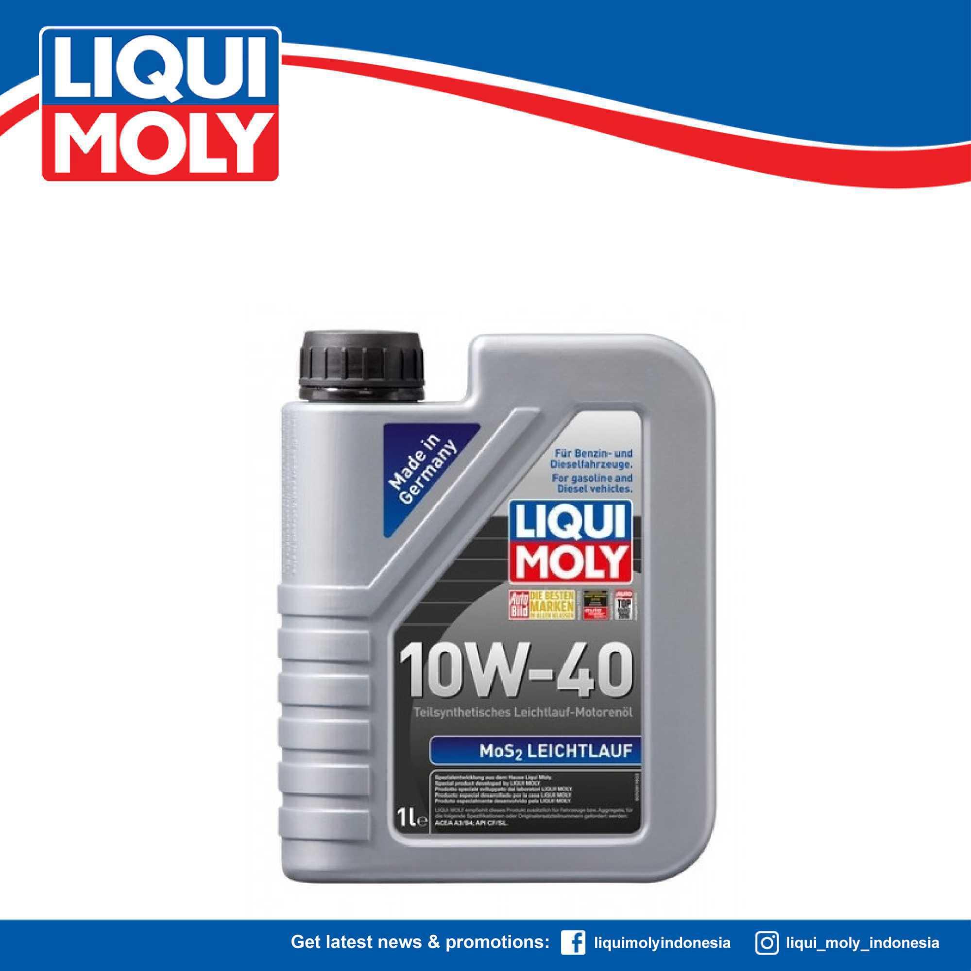 Liqui Moly MOS2 - Leichtlauf 10W-40 1 L - Oli Mobil 2626