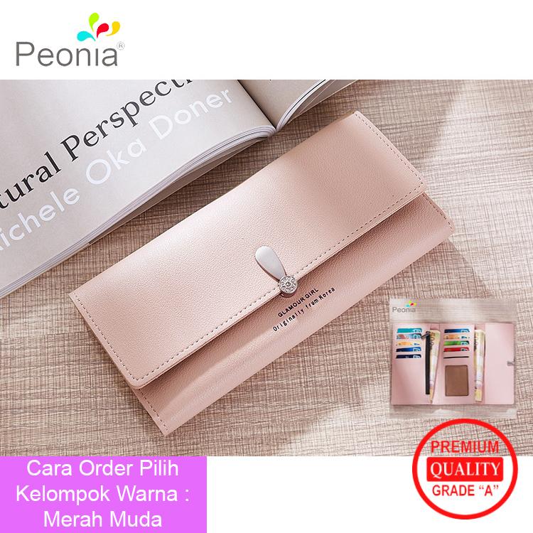 Peonia Korea Fashion Style Dompet Hp Wanita Clutch Panjang Premium Quality Grade A for Glamour Girl Long Series