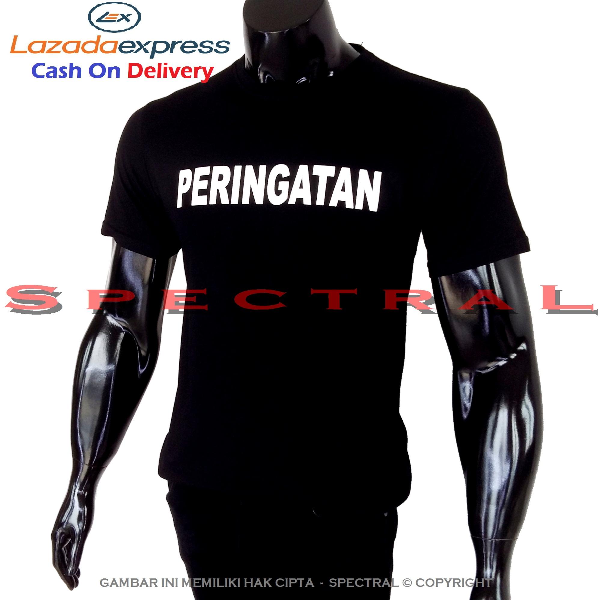 Spectral – PERINGATAN 100% Soft Cotton Combed 30s Kaos Distro Fashion T-Shirt Atasan Terbaru Baju Pakaian Nge-Tren Terlaris Pria Wanita Cewe Cowo Lengan Murah Bagus Keren Jaman Kekinian Jakarta Bandung Gambar Tulisan Kata Lucu Viral Gombal Bijak Ganteng