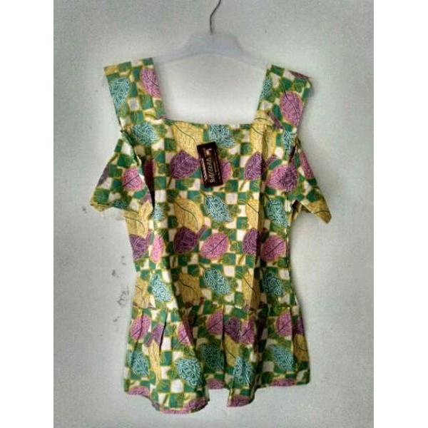 Promo Hanya Hari Ini Blouse Sabrina Atasan Batik Wanita