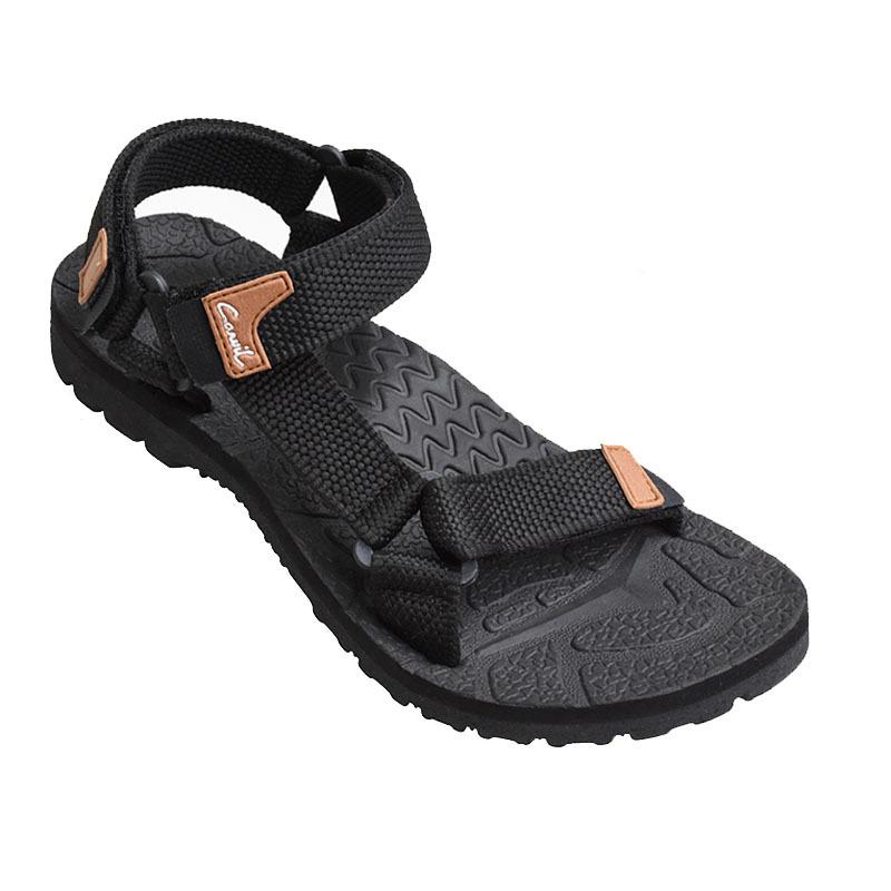 CARVIL - MAN SANDAL GUNUNG SANTIAGO-GM BLACK