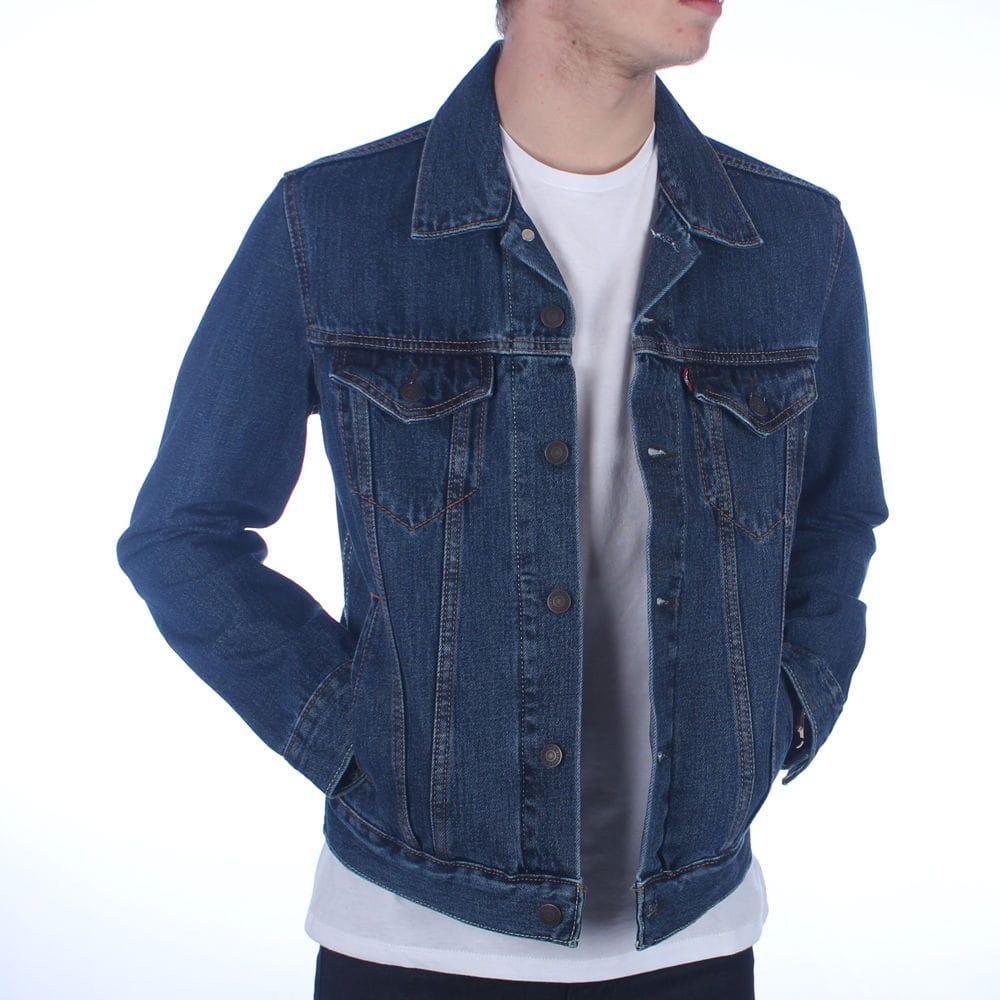 New Jaket Denim Pria Jaket Original Poptastic - jacket Trucker Mens