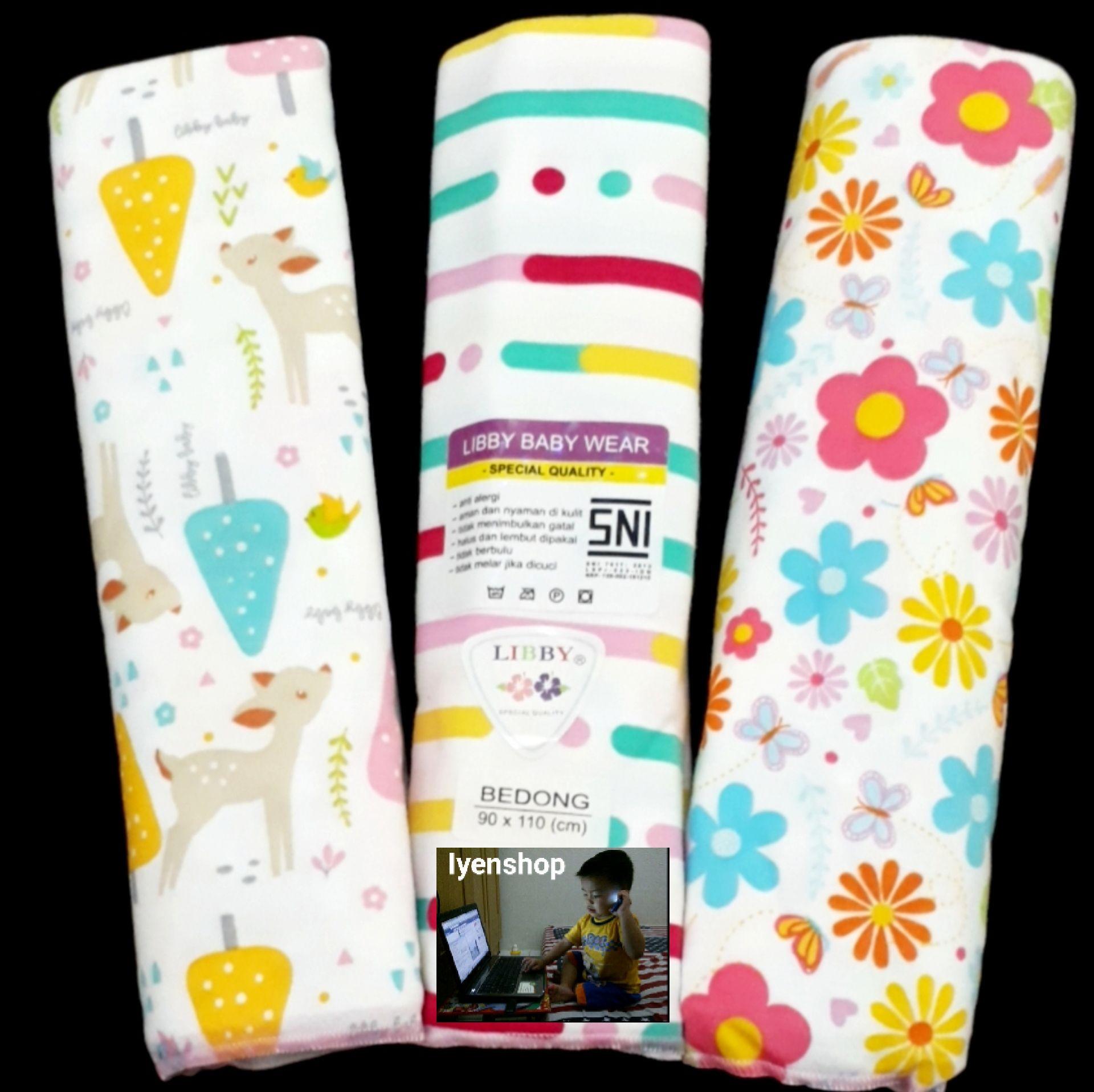 Bedong Bayi Libby 3 In 1/Bedong Bayi Kualitas Premium Super Lembut