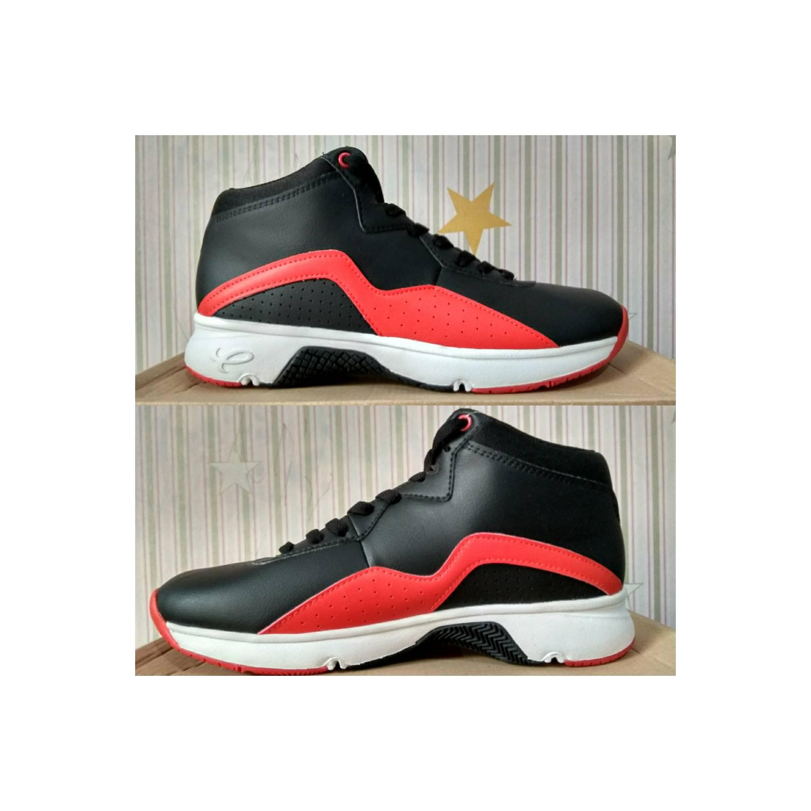 sepatu basket piero genesis black P60138 original