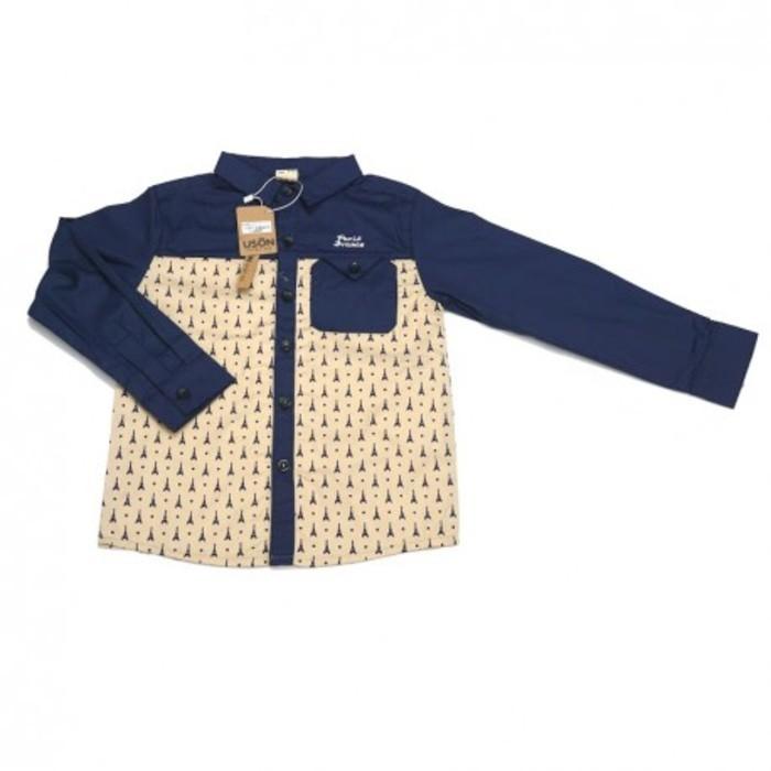 Jual Pakaian Anak Eiffel Dotty Shirt Navy Limited