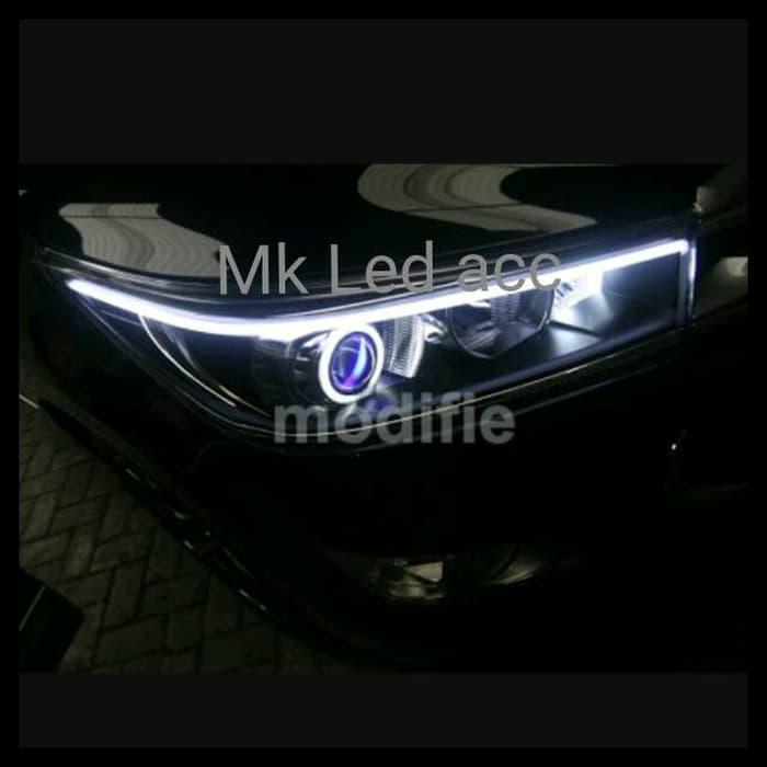 LED DRL ALIS HEADLIGHT INNOVA REBORN SINGLE MODE COLOR | ( lampu mobil hid plafon depan rem sorot led h4 kabut fog lamp tembak variasi strobo rem toyota innova hid avanza osram )