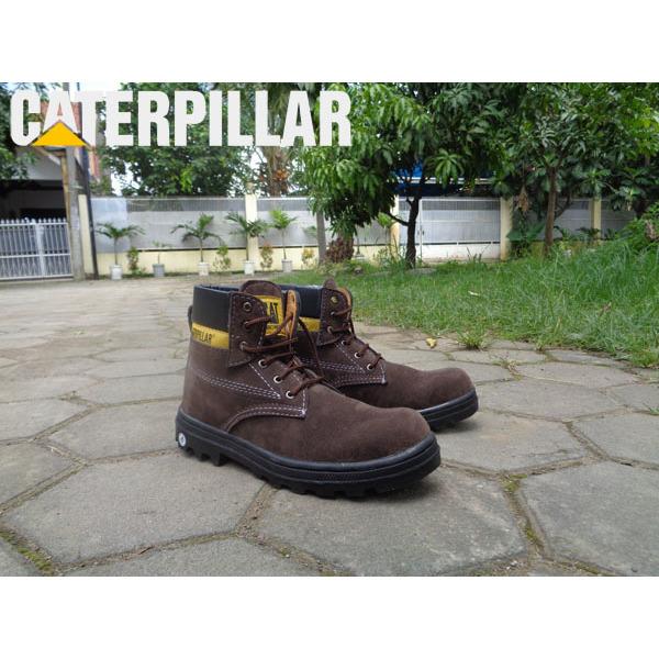 Caterpillar Sepatu Boots Bromo Pria Biker Touring