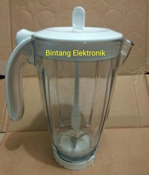 ORIGINAL!!! Gelas jus Blender philips hr 2115 2116 2061 2071 1 set - 38j3RA
