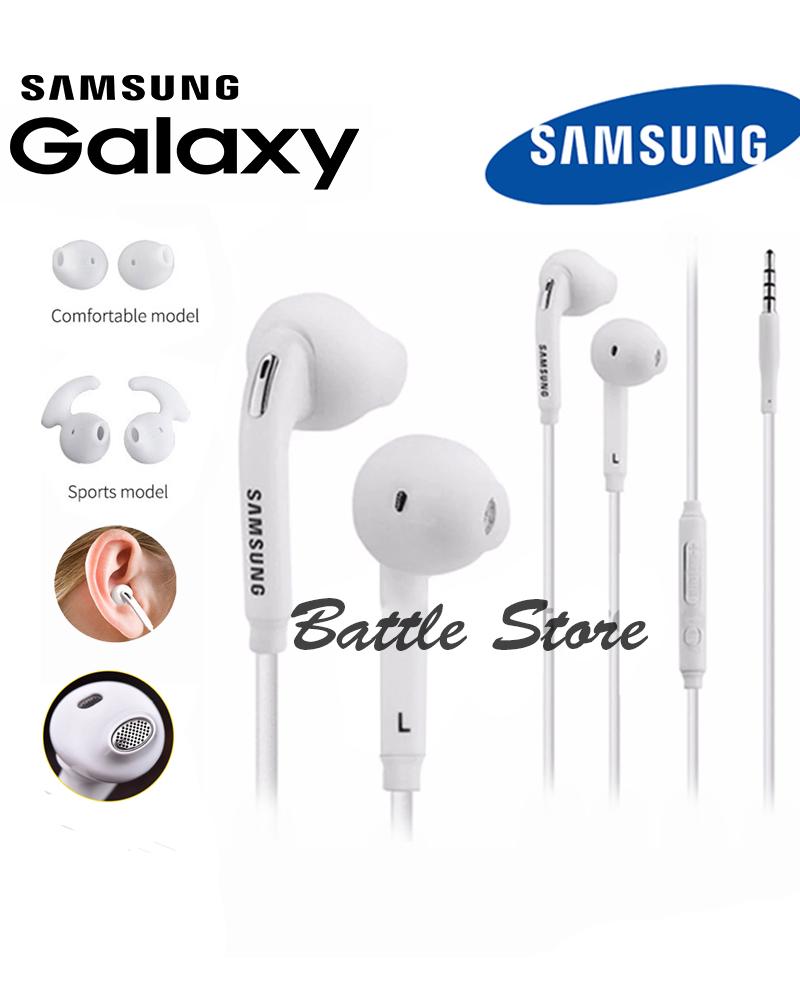 Samsung 3.5mm In-Ear Handsfree EO-EG920 For Samsung Galaxy S5 S6 S7 note4 note5 Stereo Sports Earphone Bass HD Audio - Putih