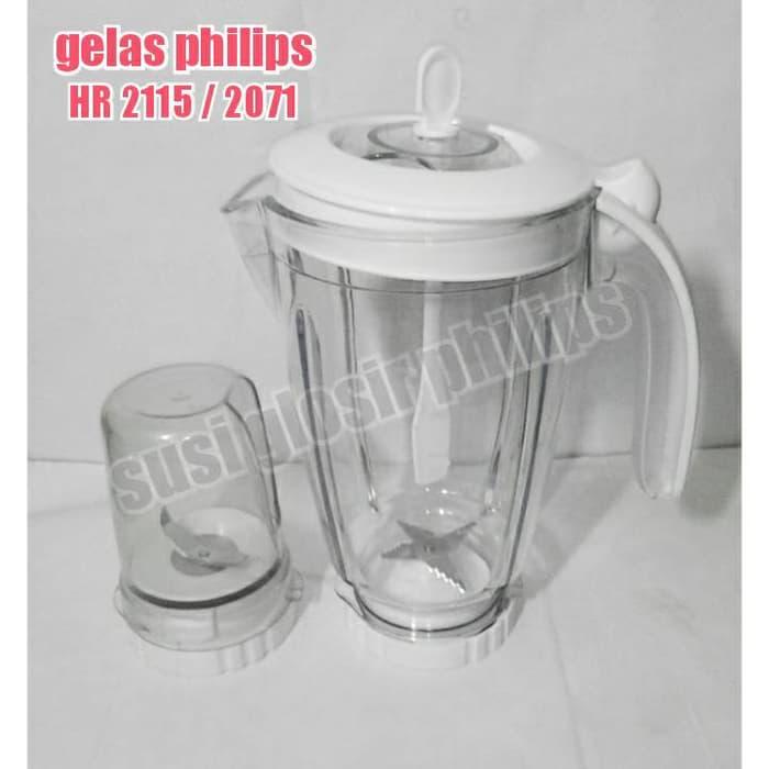 Garansi!! Gelas Blender Philips Set Lengkap Tipe 2115211620612071 - ready stock