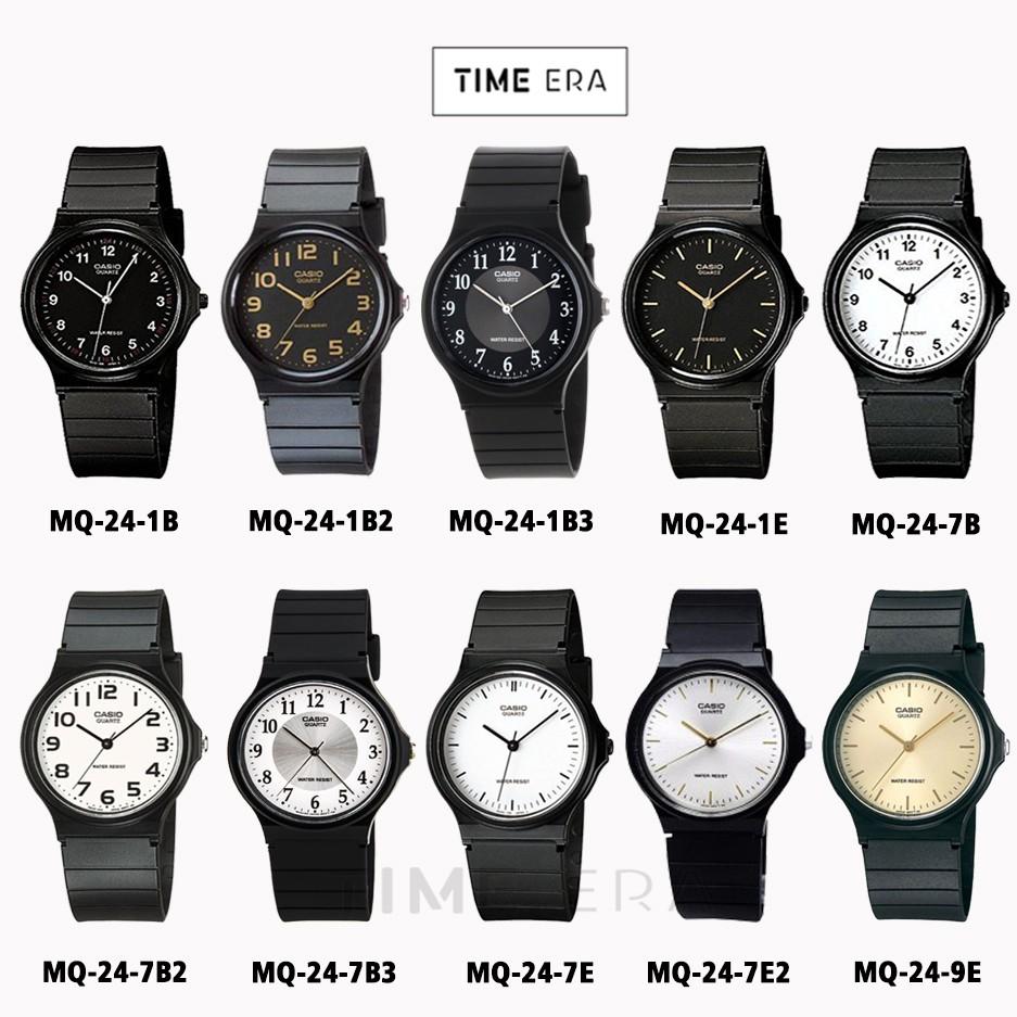 Jam Tangan Casio Original (semua variasi) MQ-24 / MQ24 - Unisex - Analog - Karet