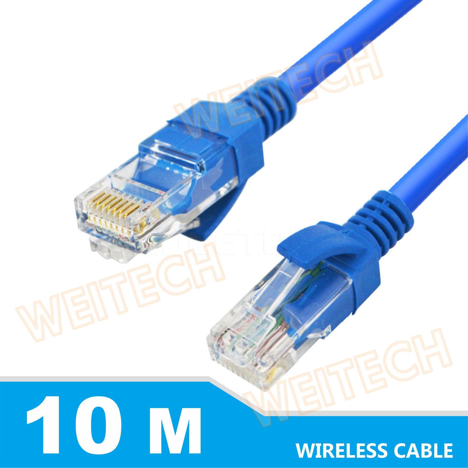WEITECH KABEL LAN JADI CAT 5E 10 METER