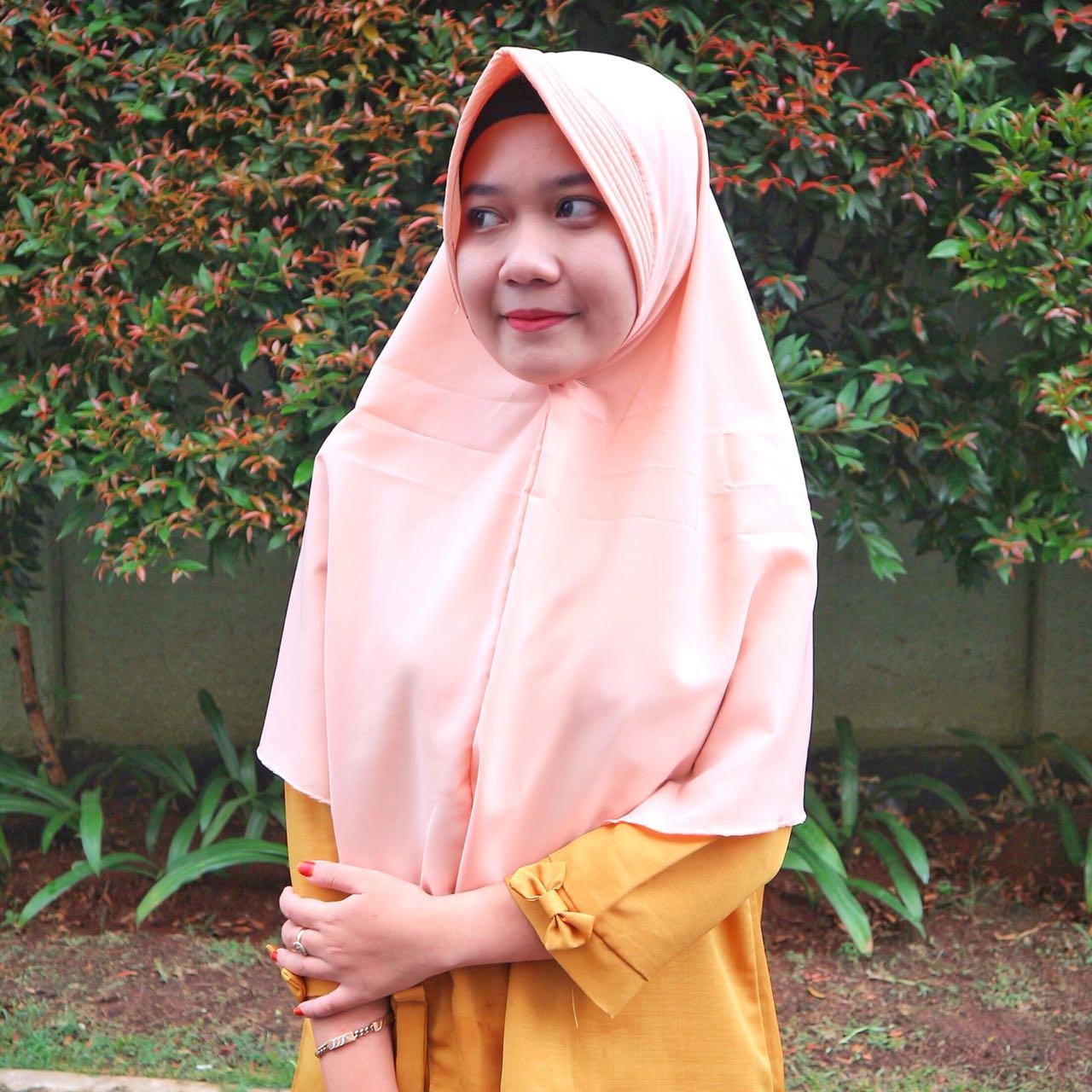 Khimar pet antem simple pet jilbab pet hijab pet wolfis grosir