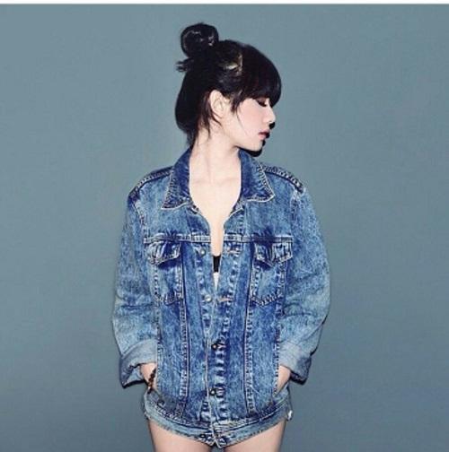 Jaket Jeans Denim Oversized Wanita Premium Quality Mr. X