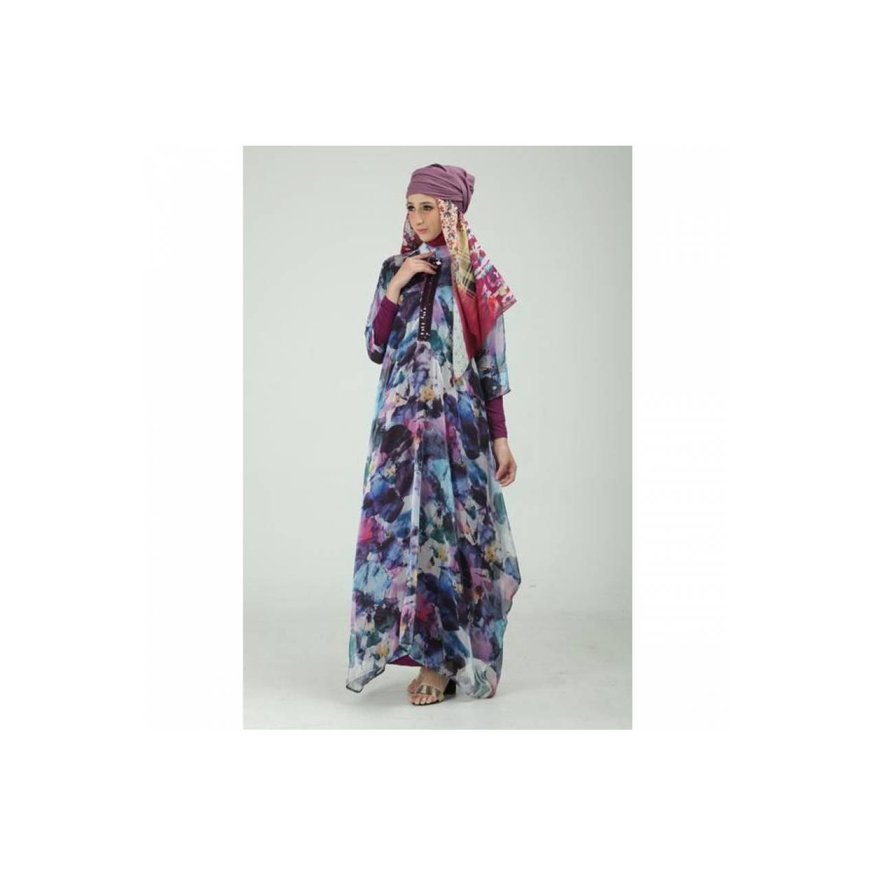ZP0728/Hijab/Scarft/koko/dress/ Syabil Kaftan by Mezora