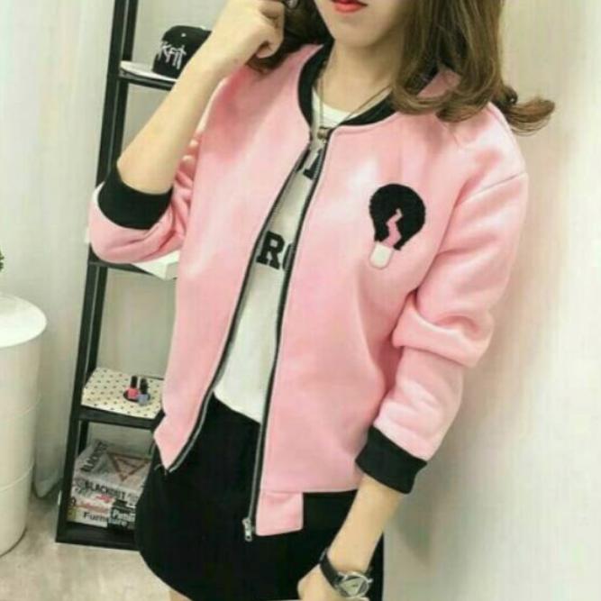 tokolobo jaket bomber wanita lamp