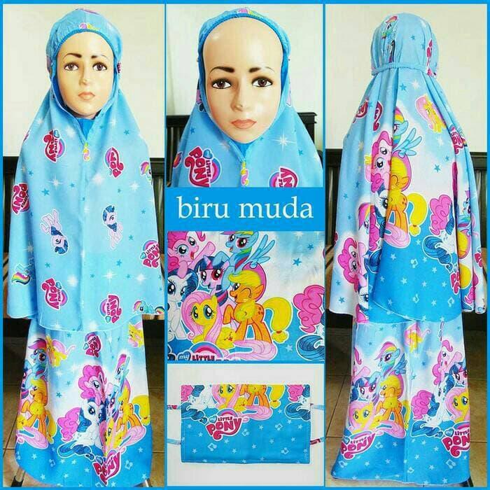 MUKENA KARAKTER LITTLE PONY