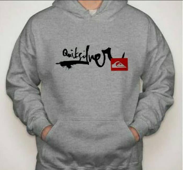 Harga Spesial!! Jaket Zipper Hoodie Sweater Quiksilver - ready stock